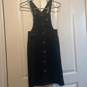 Overall Jean Dress